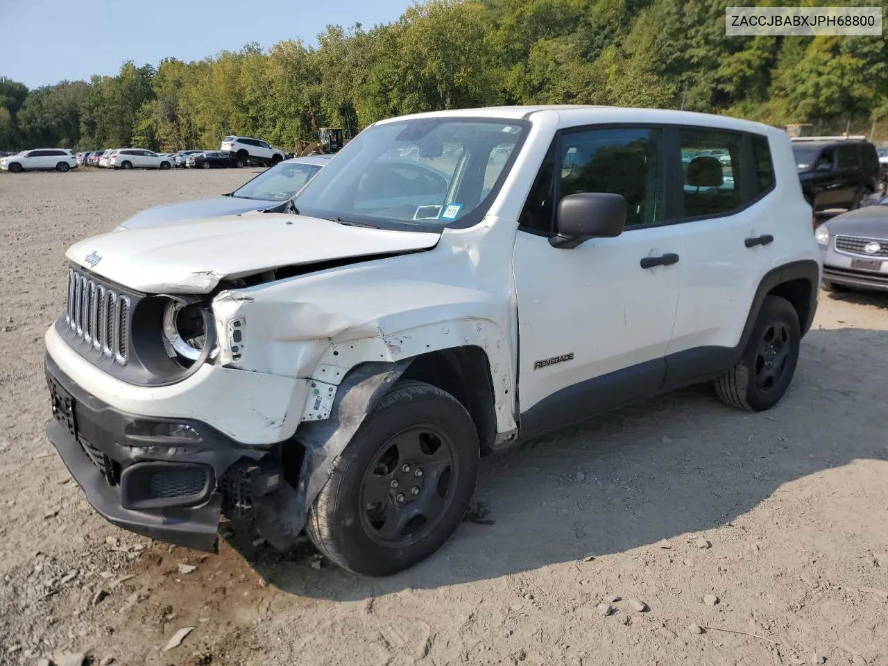 2018 Jeep Renegade Sport VIN: ZACCJBABXJPH68800 Lot: 70253574