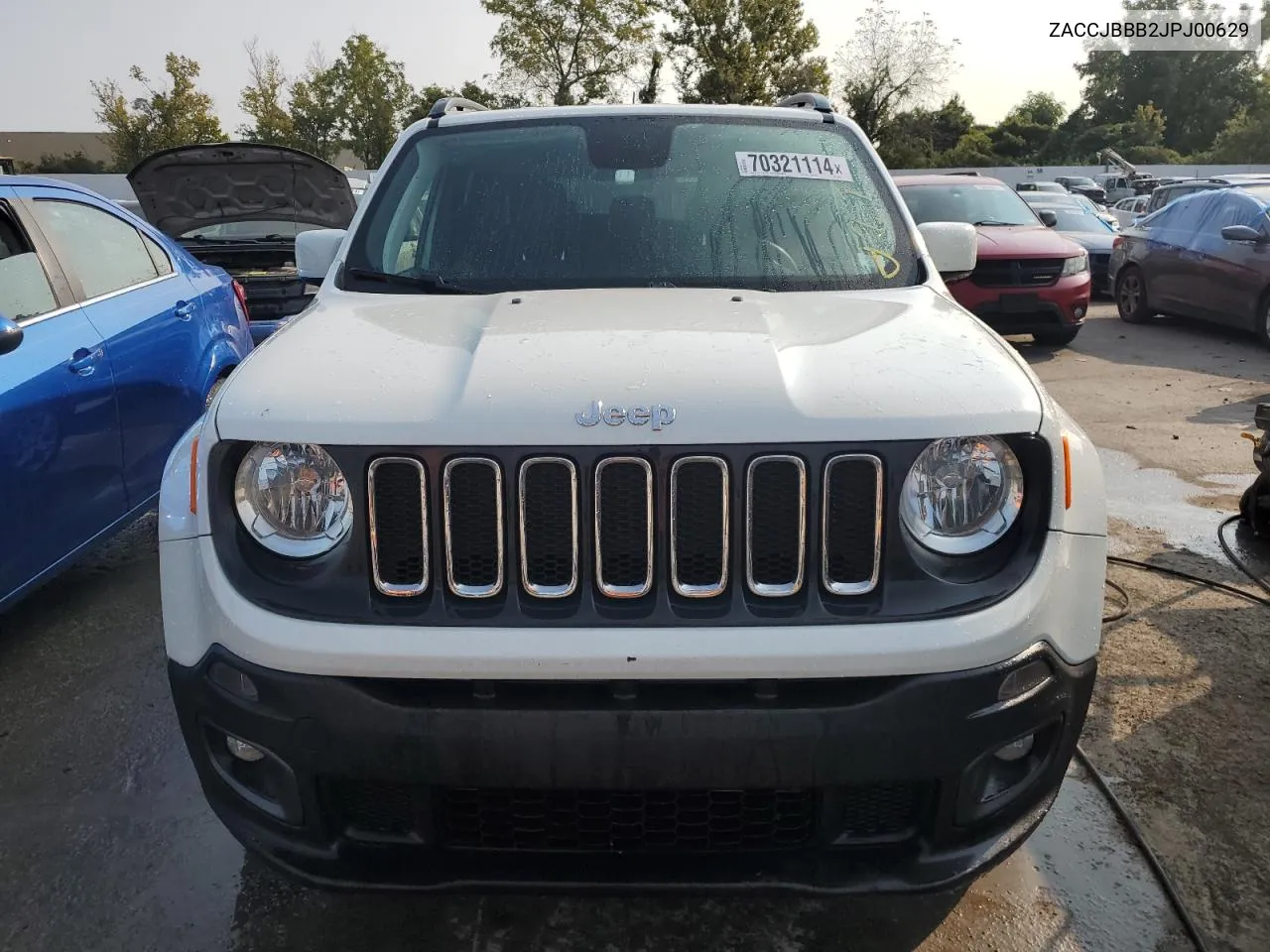 2018 Jeep Renegade Latitude VIN: ZACCJBBB2JPJ00629 Lot: 70321114