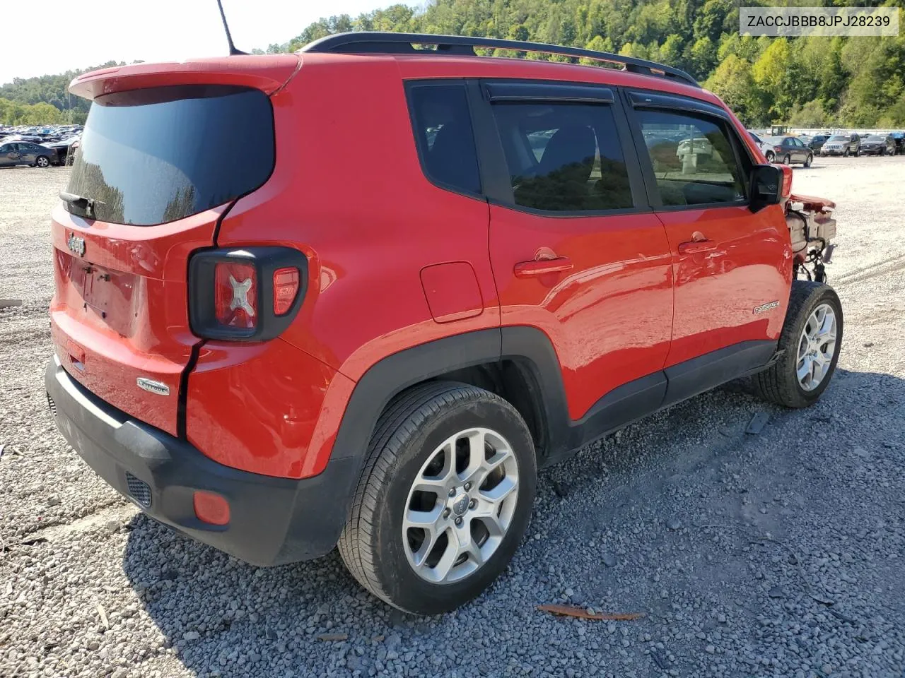 2018 Jeep Renegade Latitude VIN: ZACCJBBB8JPJ28239 Lot: 70381374