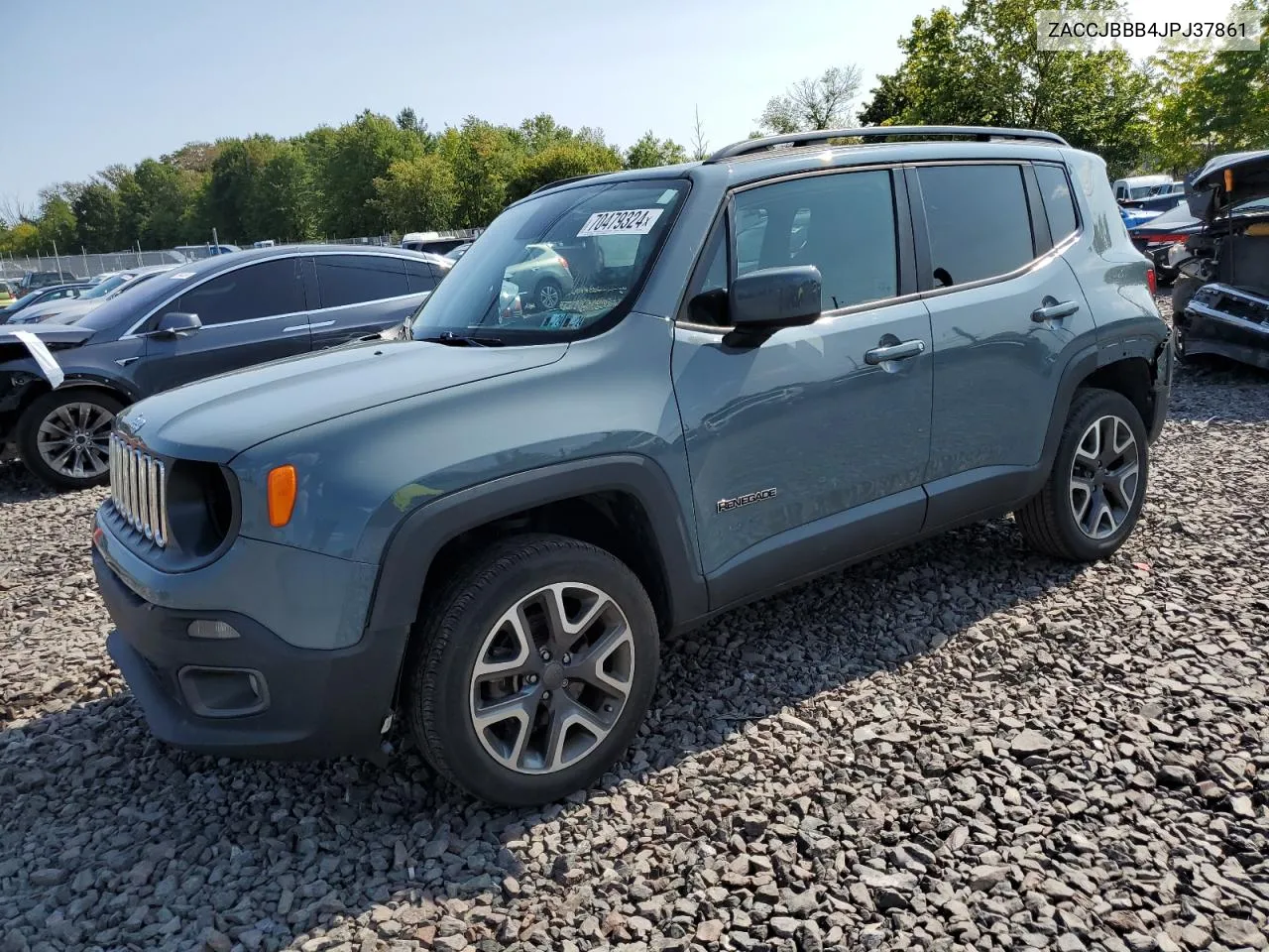 2018 Jeep Renegade Latitude VIN: ZACCJBBB4JPJ37861 Lot: 70479324