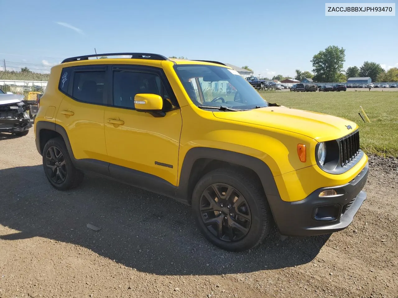 2018 Jeep Renegade Latitude VIN: ZACCJBBBXJPH93470 Lot: 70725514