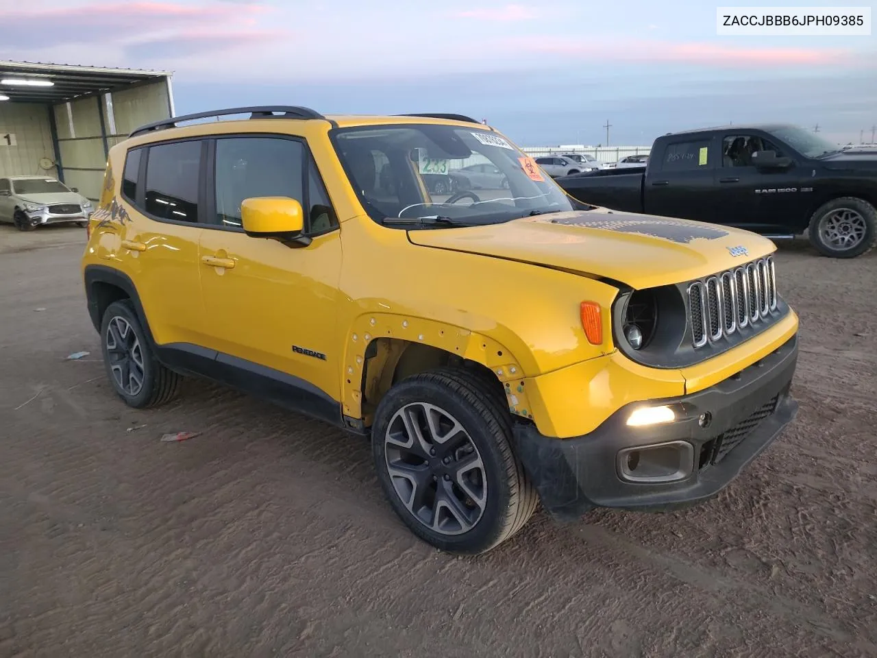 2018 Jeep Renegade Latitude VIN: ZACCJBBB6JPH09385 Lot: 70876234