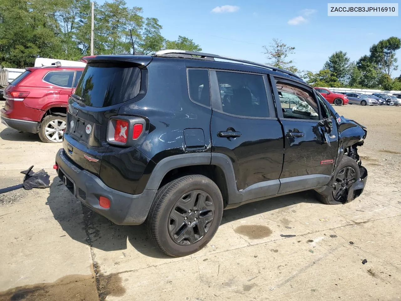 2018 Jeep Renegade Trailhawk VIN: ZACCJBCB3JPH16910 Lot: 70920874