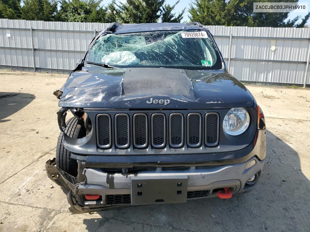 ZACCJBCB3JPH16910 2018 Jeep Renegade Trailhawk