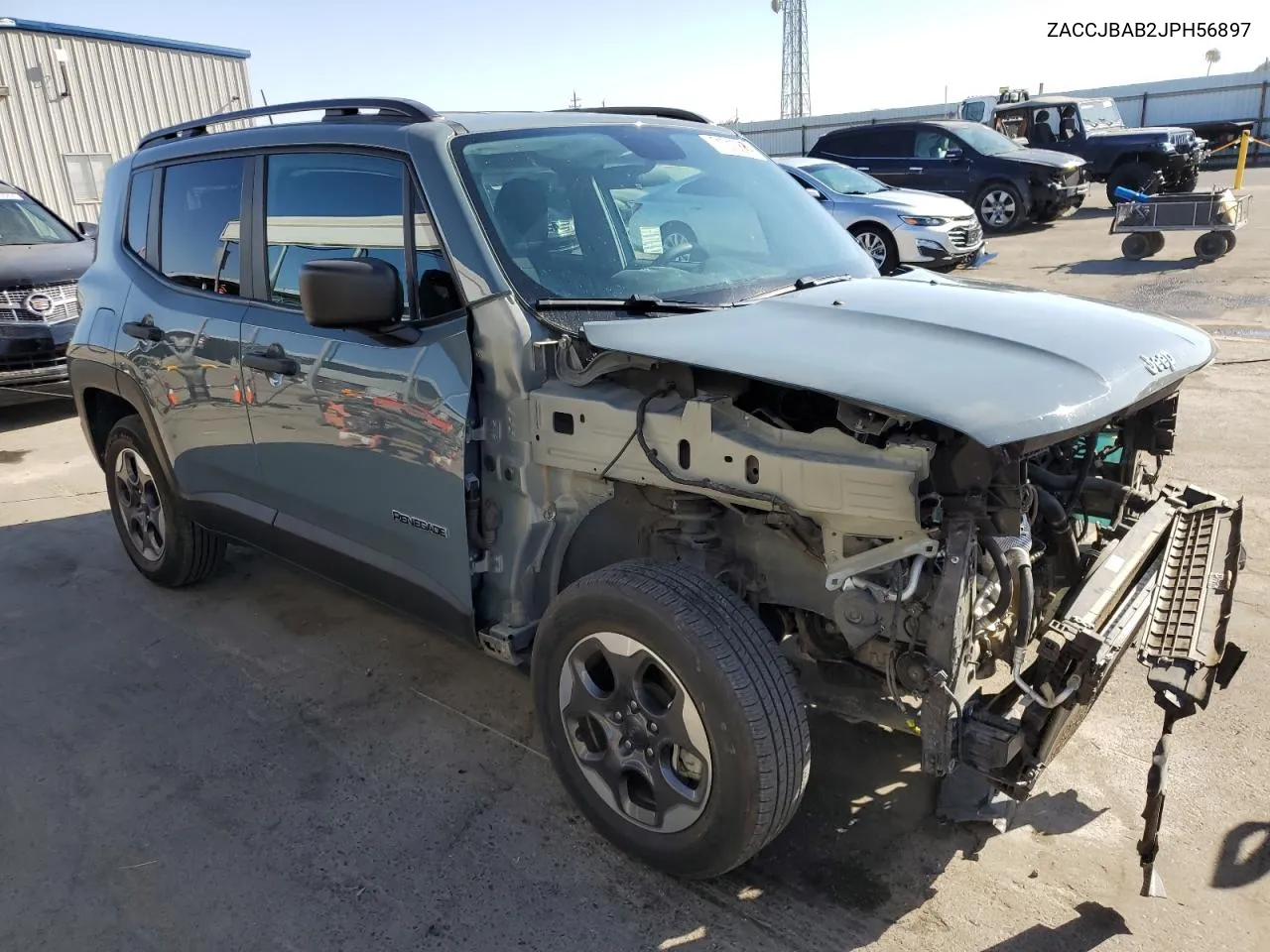 2018 Jeep Renegade Sport VIN: ZACCJBAB2JPH56897 Lot: 71013884