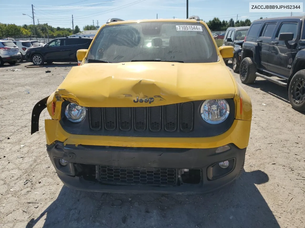 2018 Jeep Renegade Latitude VIN: ZACCJBBB9JPH52344 Lot: 71051544