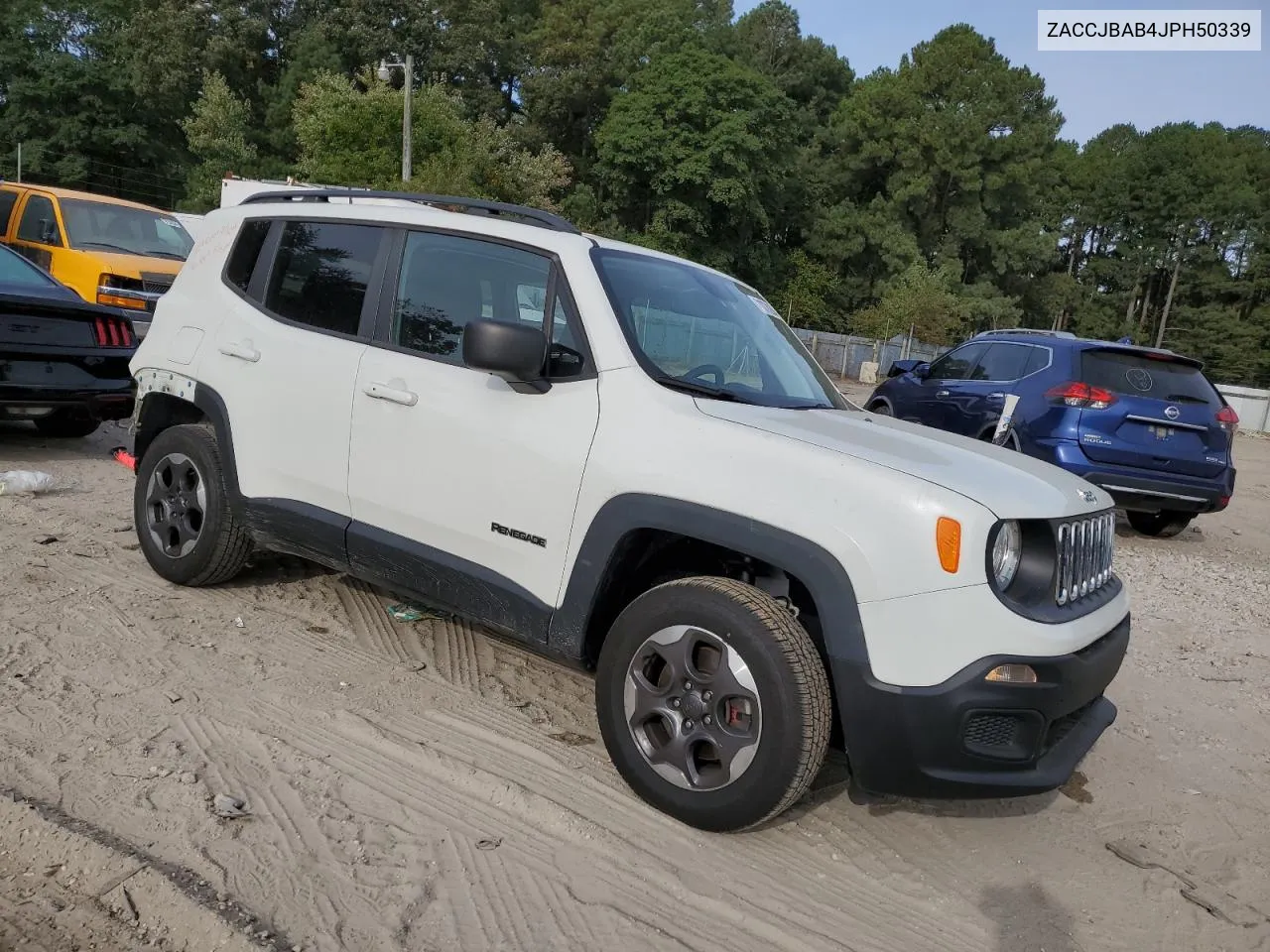 2018 Jeep Renegade Sport VIN: ZACCJBAB4JPH50339 Lot: 71078204