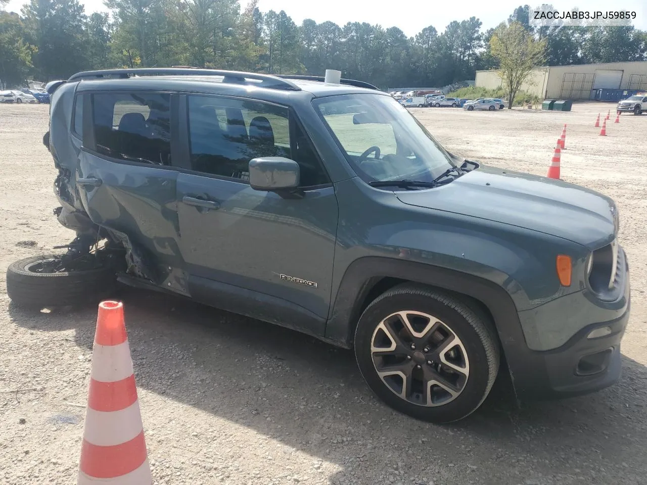 2018 Jeep Renegade Latitude VIN: ZACCJABB3JPJ59859 Lot: 71235224