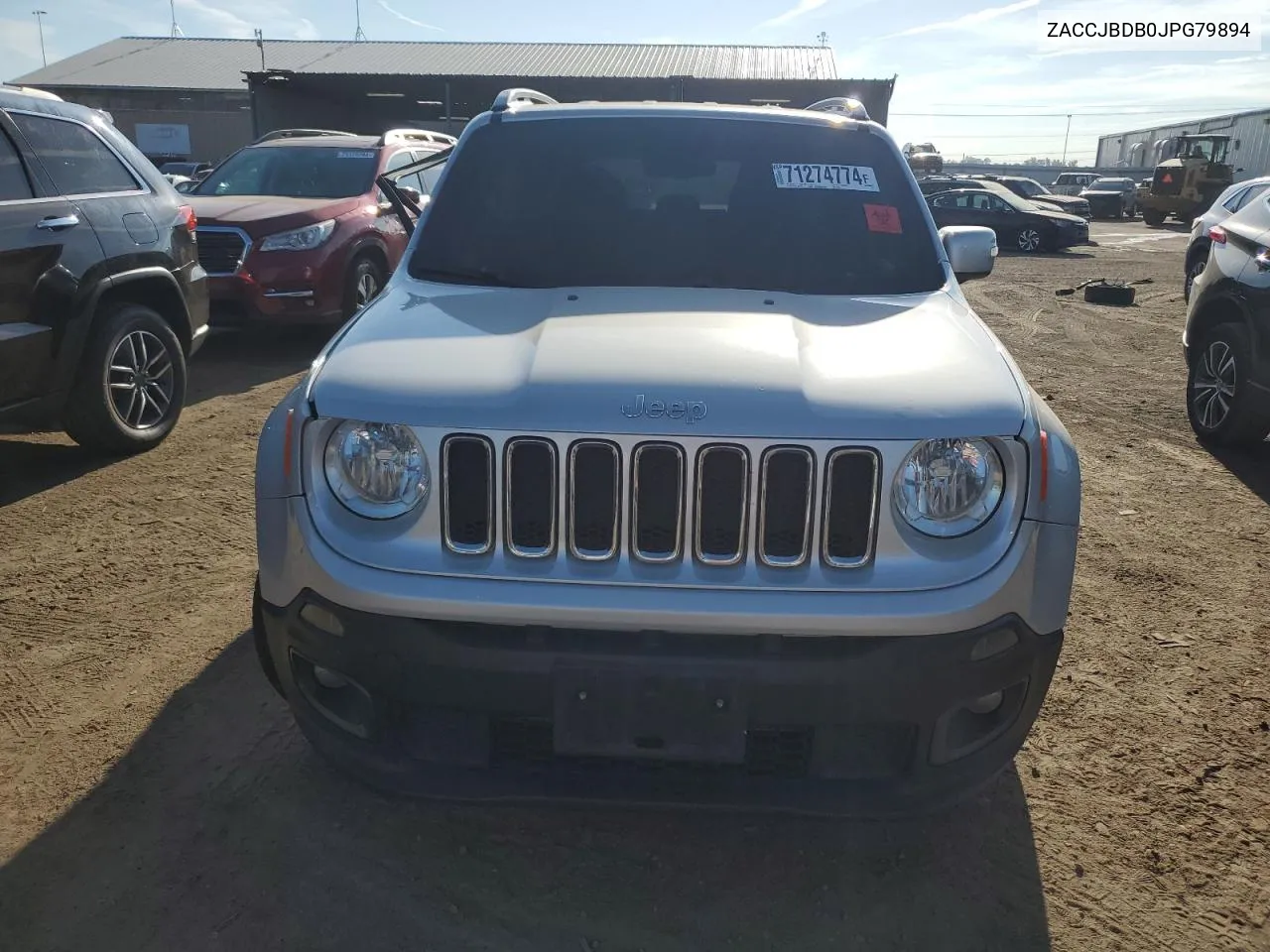 ZACCJBDB0JPG79894 2018 Jeep Renegade Limited