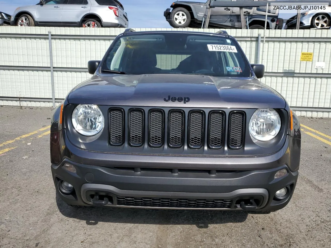 2018 Jeep Renegade Sport VIN: ZACCJBAB6JPJ10145 Lot: 71523864