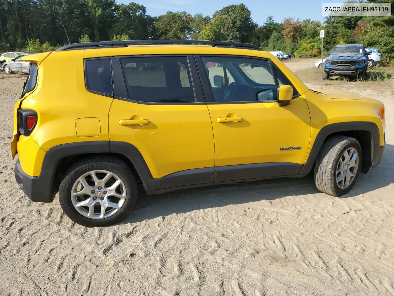 2018 Jeep Renegade Latitude VIN: ZACCJABB6JPH93119 Lot: 71636754