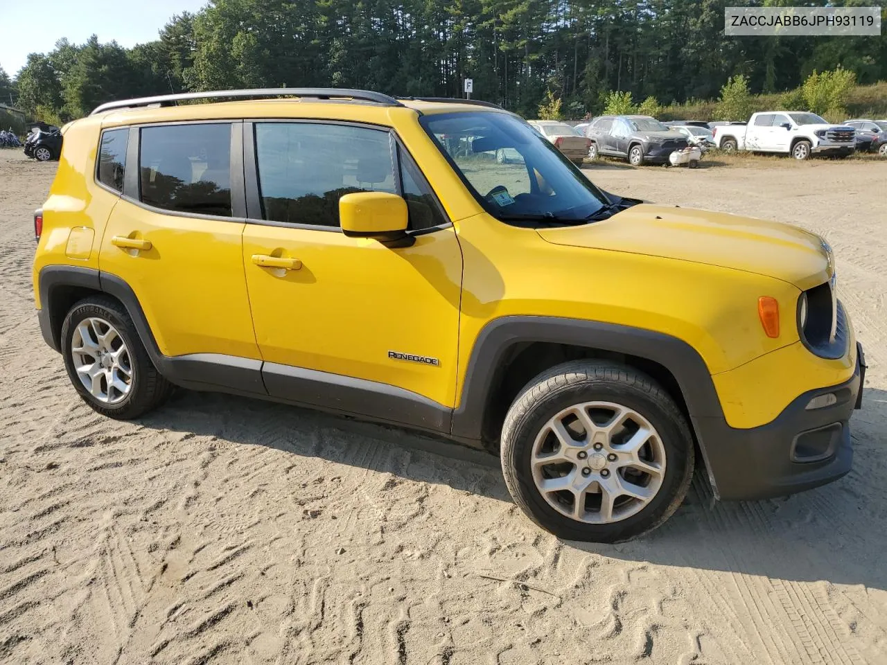 2018 Jeep Renegade Latitude VIN: ZACCJABB6JPH93119 Lot: 71636754