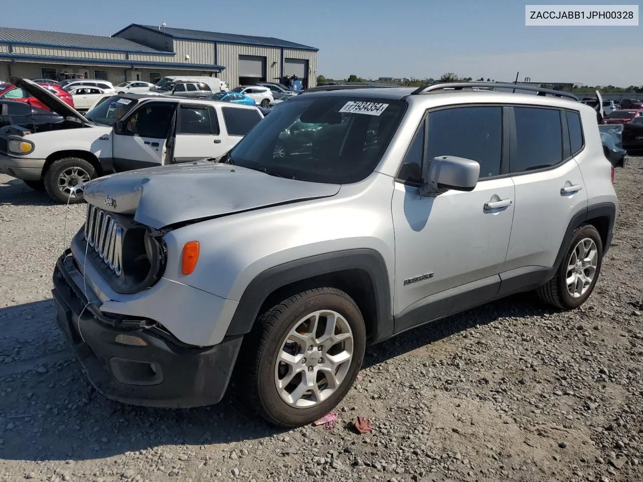 2018 Jeep Renegade Latitude VIN: ZACCJABB1JPH00328 Lot: 71934354