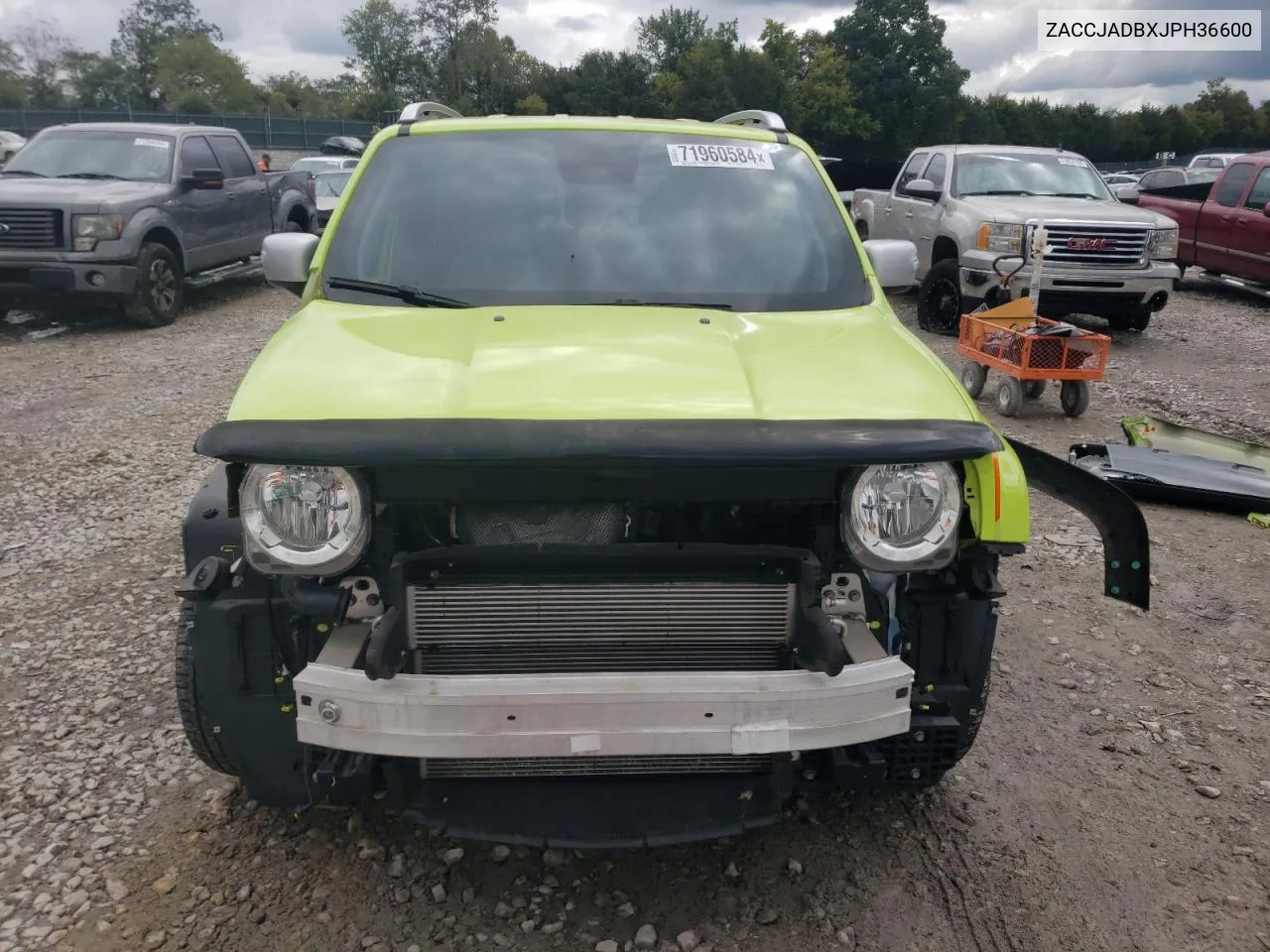 2018 Jeep Renegade Limited VIN: ZACCJADBXJPH36600 Lot: 71960584