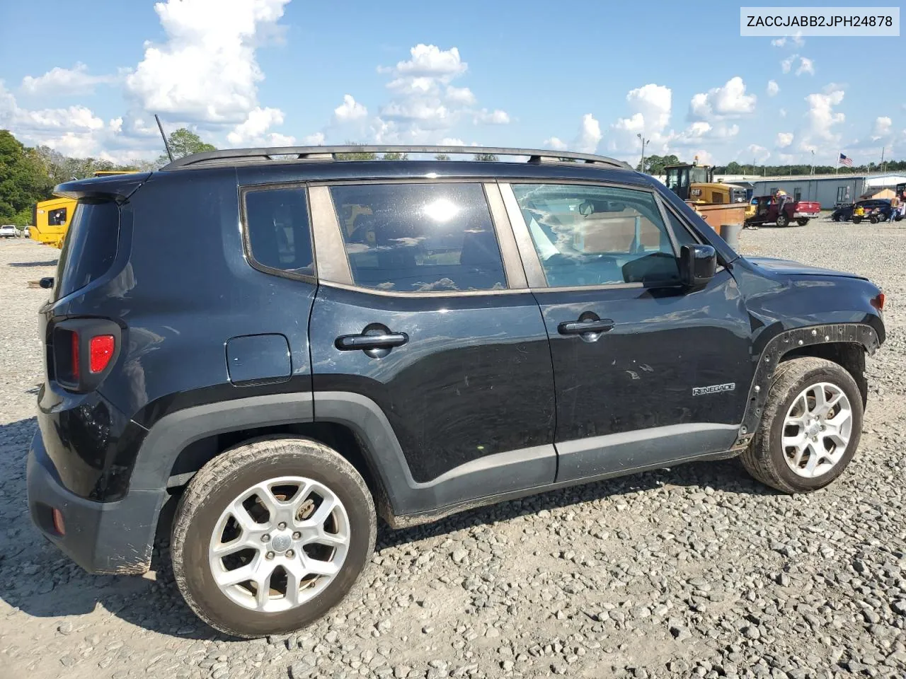 2018 Jeep Renegade Latitude VIN: ZACCJABB2JPH24878 Lot: 72556854