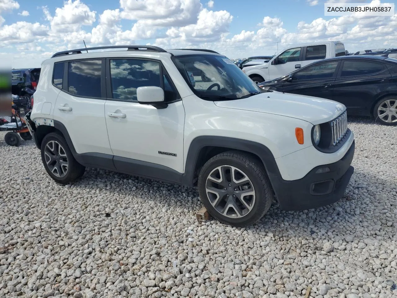 2018 Jeep Renegade Latitude VIN: ZACCJABB3JPH05837 Lot: 72796074