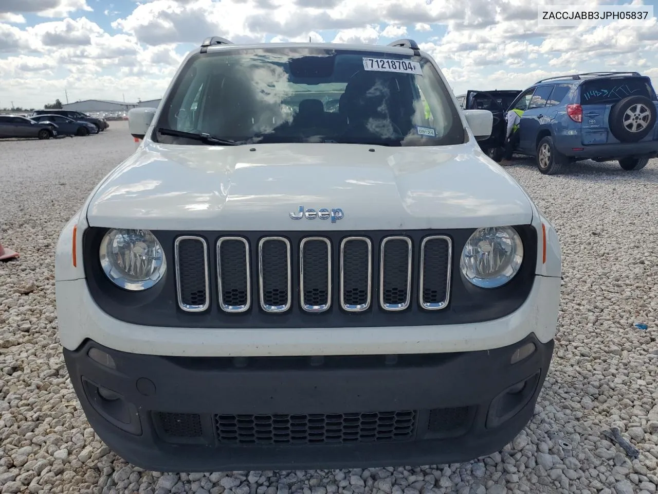 2018 Jeep Renegade Latitude VIN: ZACCJABB3JPH05837 Lot: 72796074