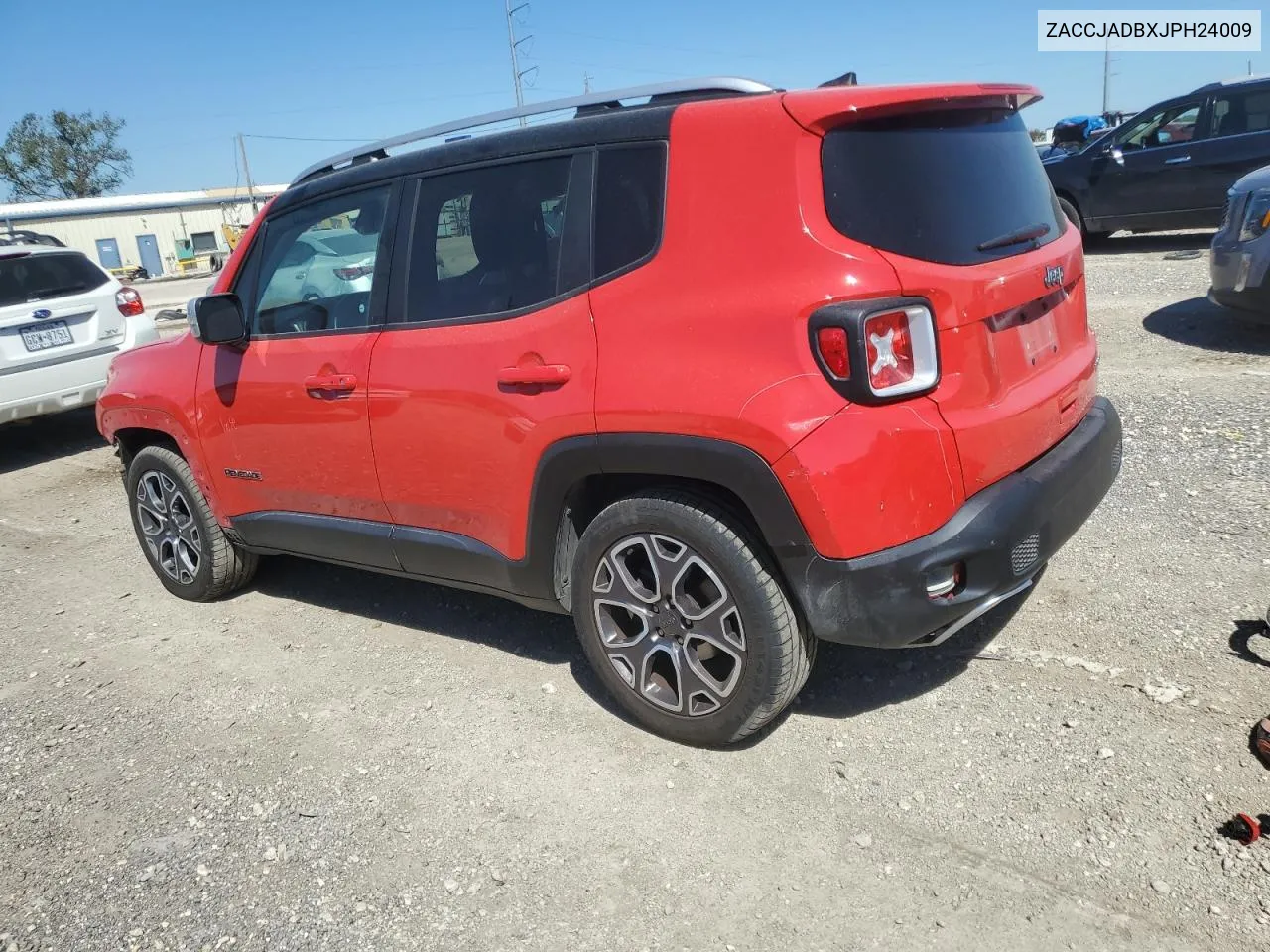 2018 Jeep Renegade Limited VIN: ZACCJADBXJPH24009 Lot: 73117804