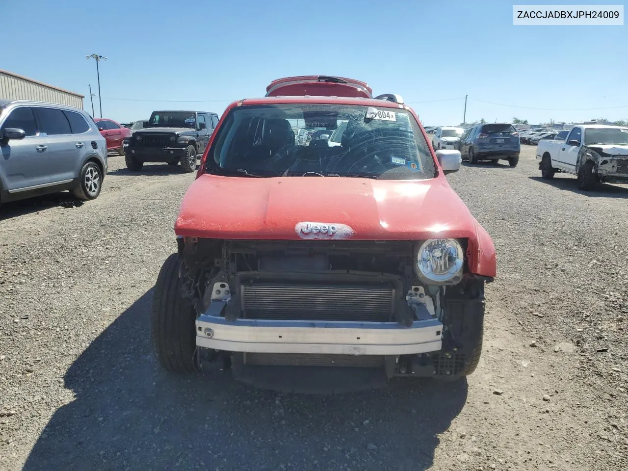 2018 Jeep Renegade Limited VIN: ZACCJADBXJPH24009 Lot: 73117804