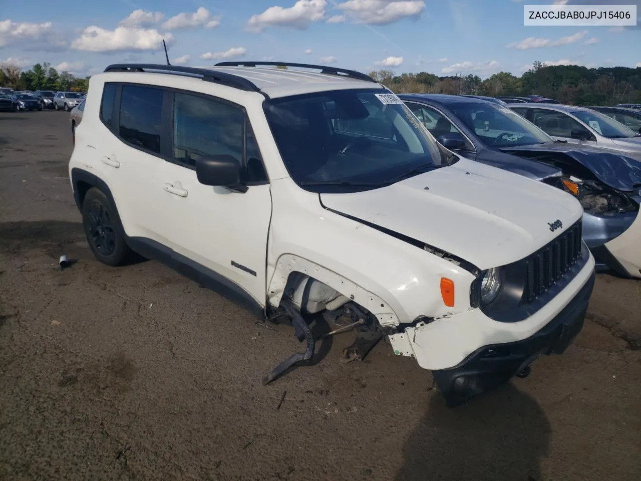 ZACCJBAB0JPJ15406 2018 Jeep Renegade Sport