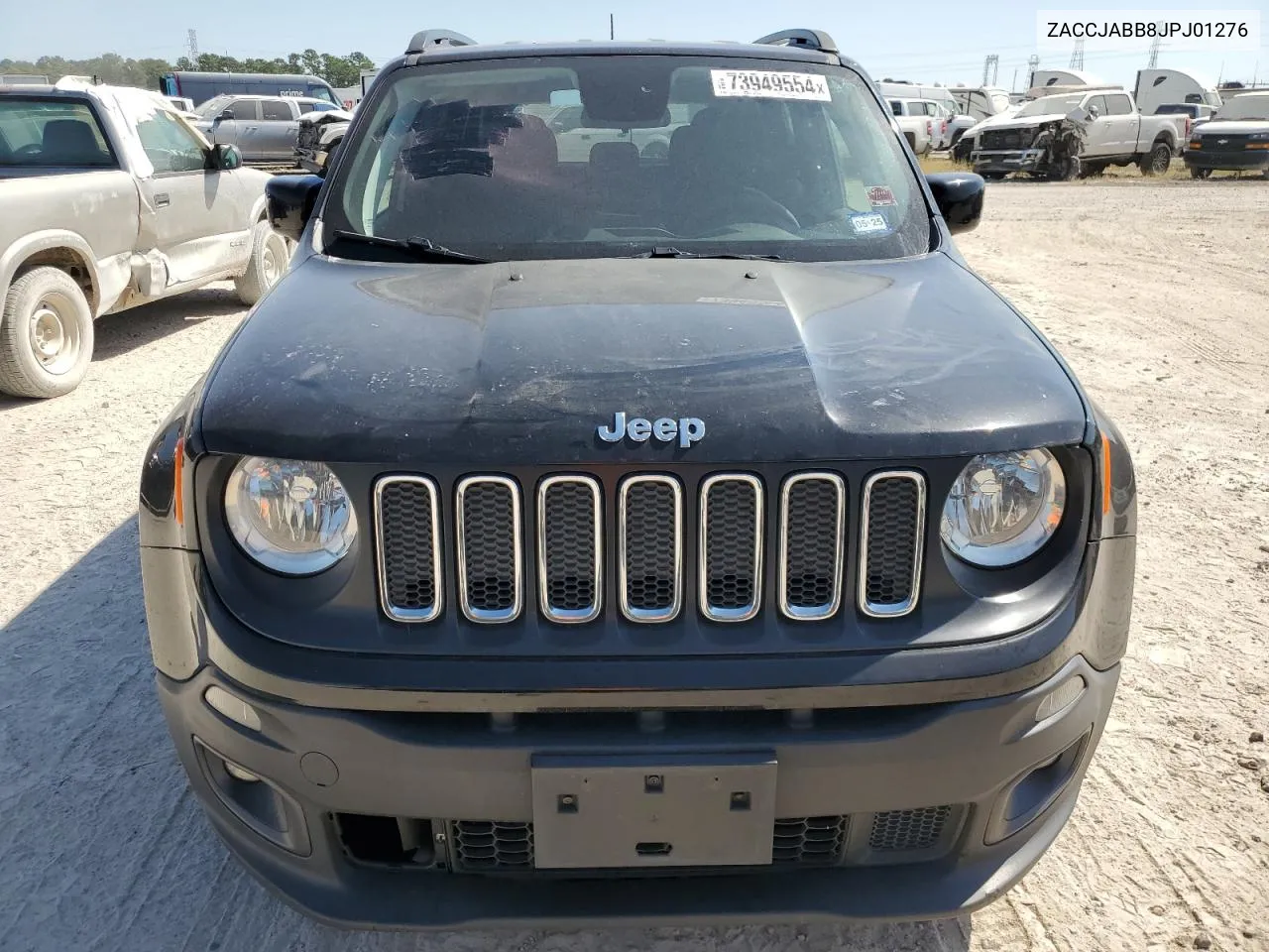 2018 Jeep Renegade Latitude VIN: ZACCJABB8JPJ01276 Lot: 73949554