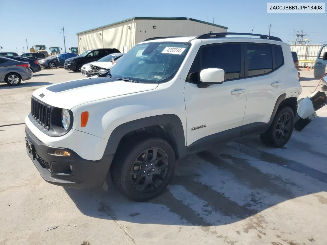 2018 Jeep Renegade Latitude VIN: ZACCJBBB1JPH13408 Lot: 74003214