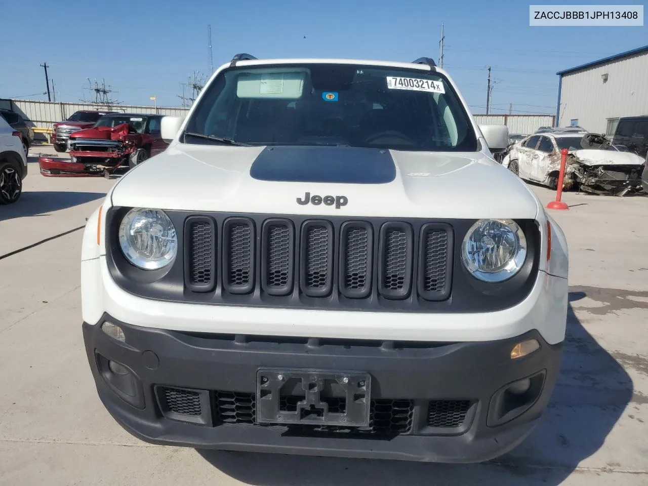 2018 Jeep Renegade Latitude VIN: ZACCJBBB1JPH13408 Lot: 74003214