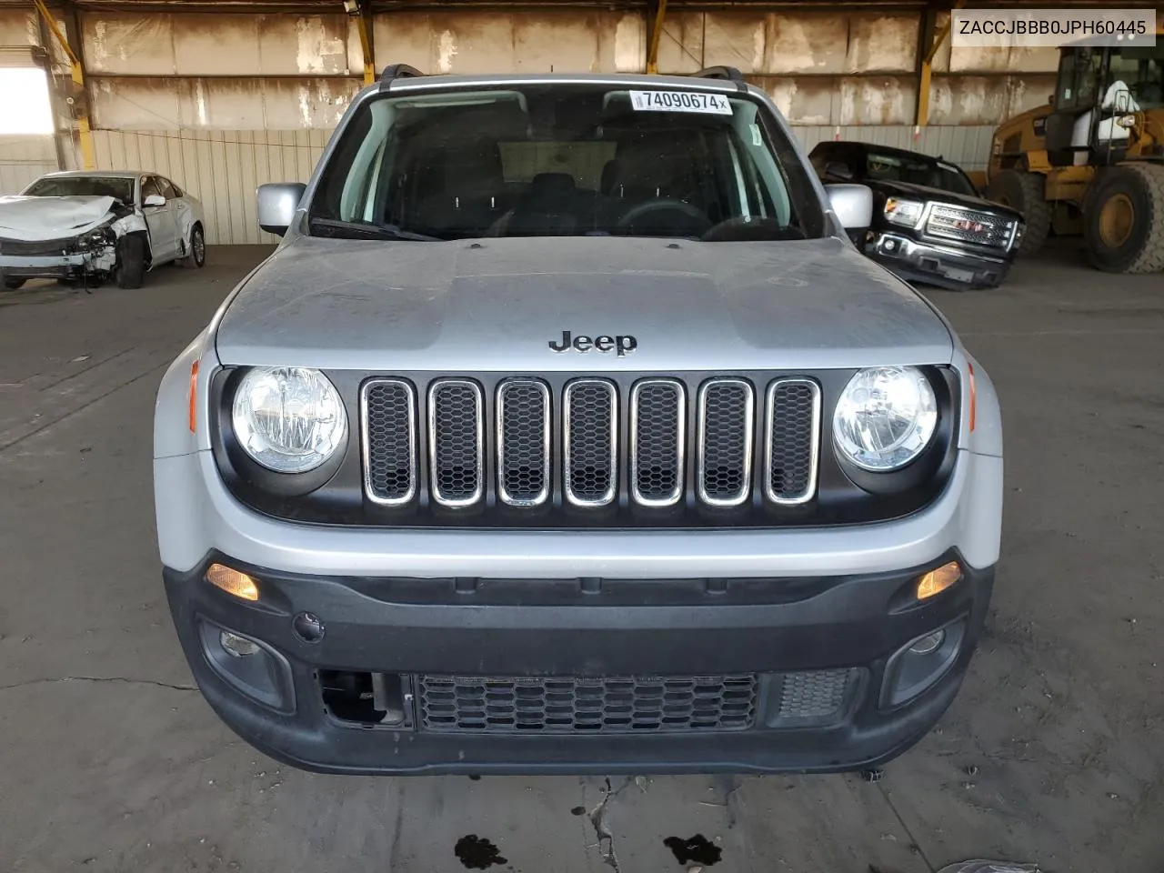 2018 Jeep Renegade Latitude VIN: ZACCJBBB0JPH60445 Lot: 74090674