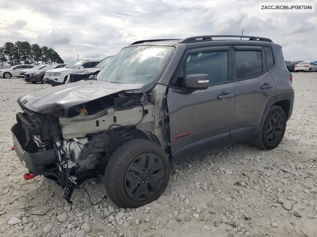 2018 Jeep Renegade Trailhawk VIN: ZACCJBCB6JPG87046 Lot: 74235874