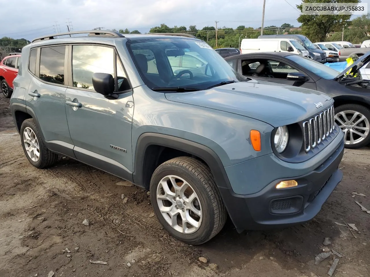 2018 Jeep Renegade Sport VIN: ZACCJBABXJPJ55833 Lot: 74241094