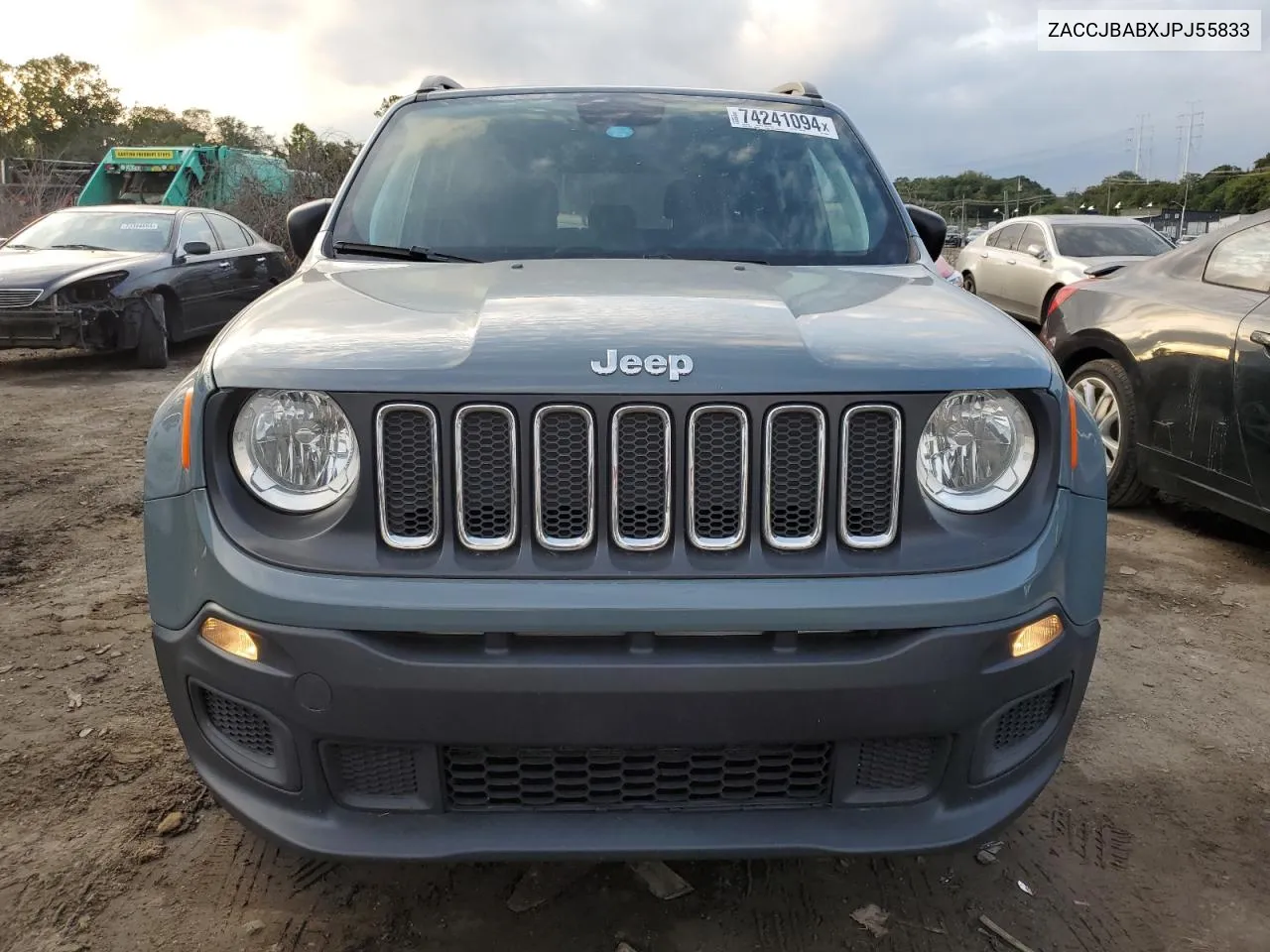 2018 Jeep Renegade Sport VIN: ZACCJBABXJPJ55833 Lot: 74241094