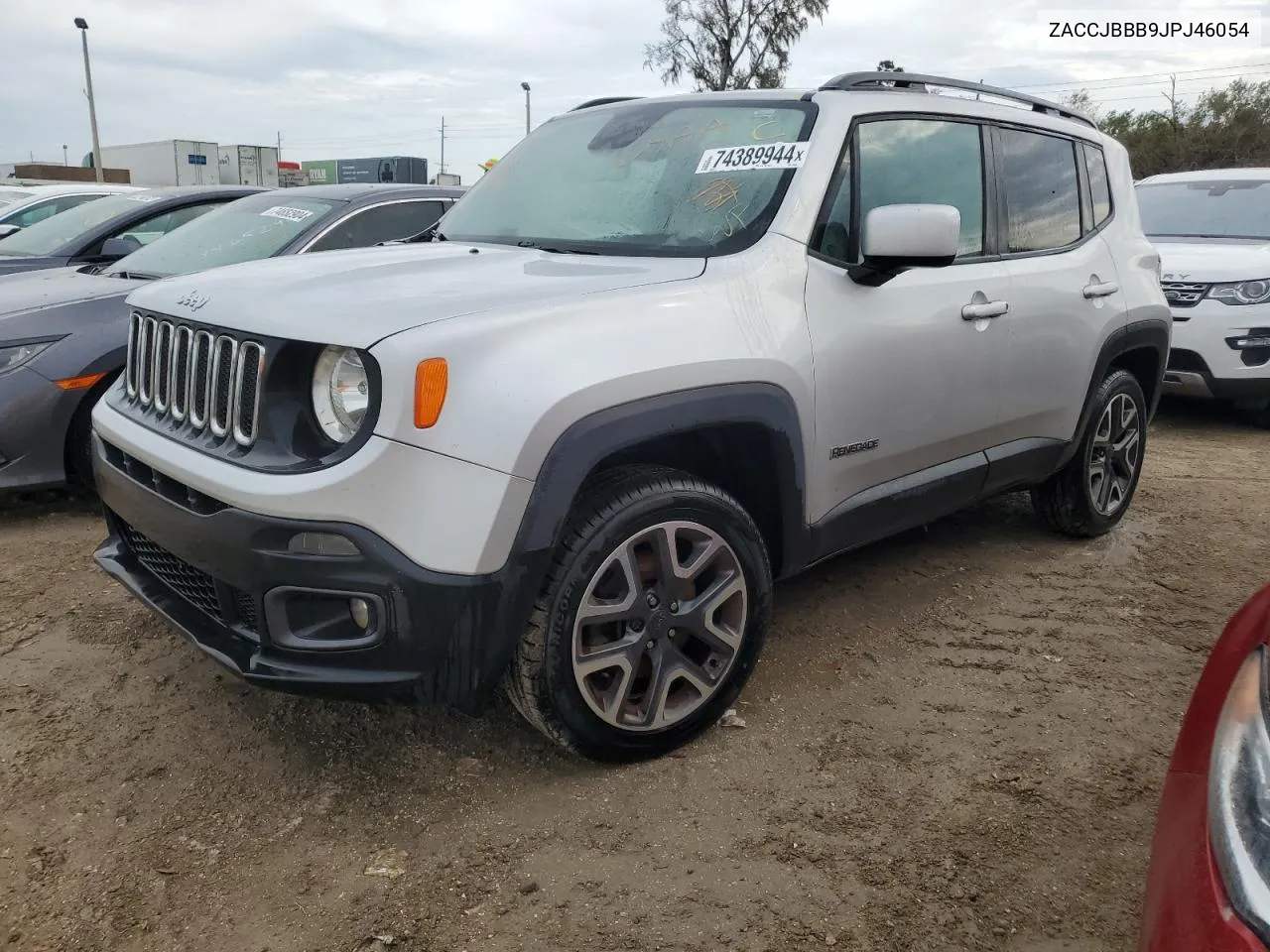 2018 Jeep Renegade Latitude VIN: ZACCJBBB9JPJ46054 Lot: 74389944