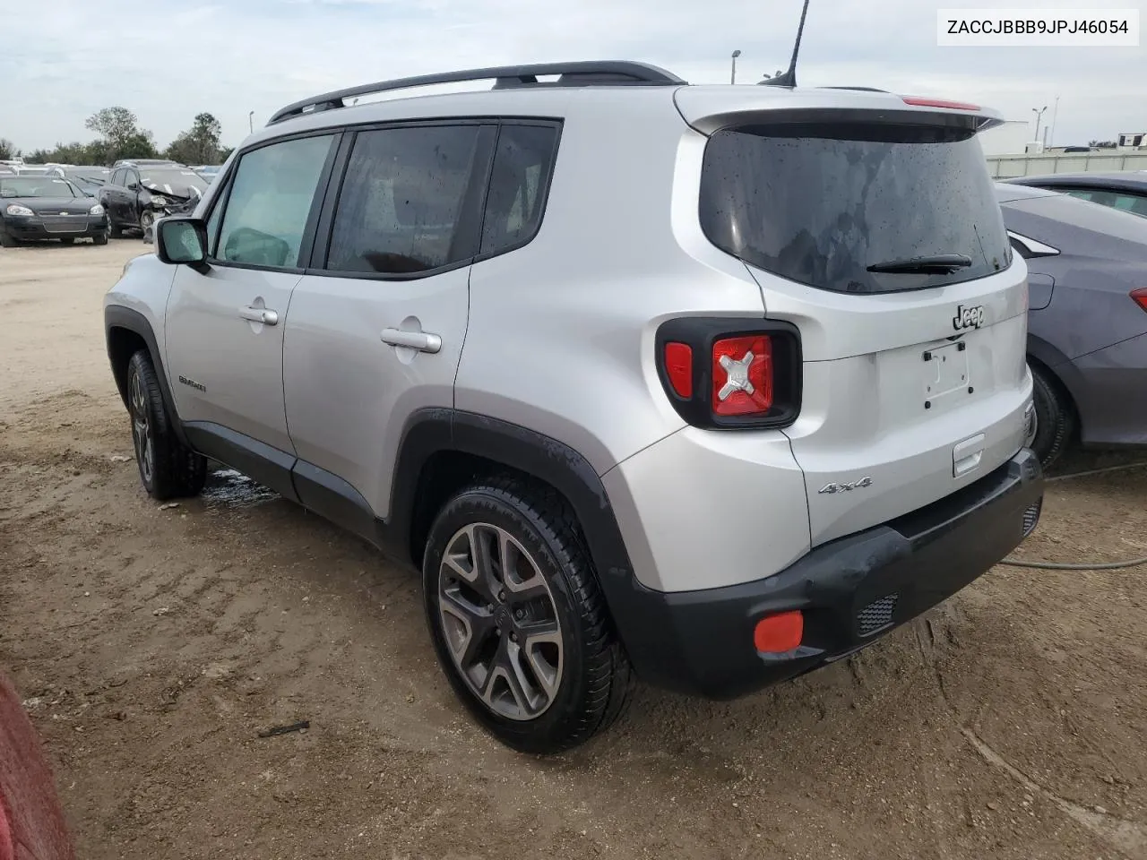 2018 Jeep Renegade Latitude VIN: ZACCJBBB9JPJ46054 Lot: 74389944