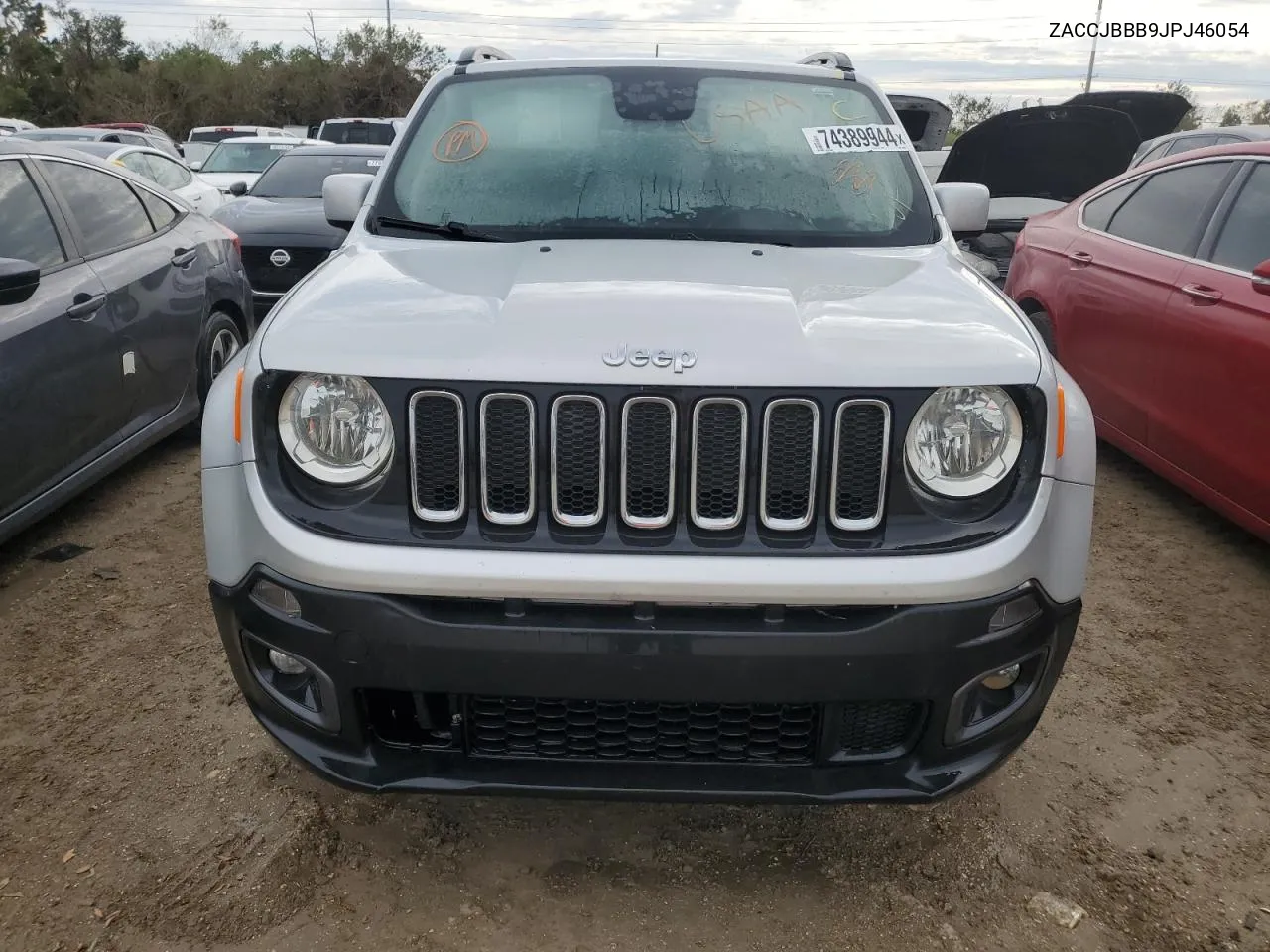 2018 Jeep Renegade Latitude VIN: ZACCJBBB9JPJ46054 Lot: 74389944