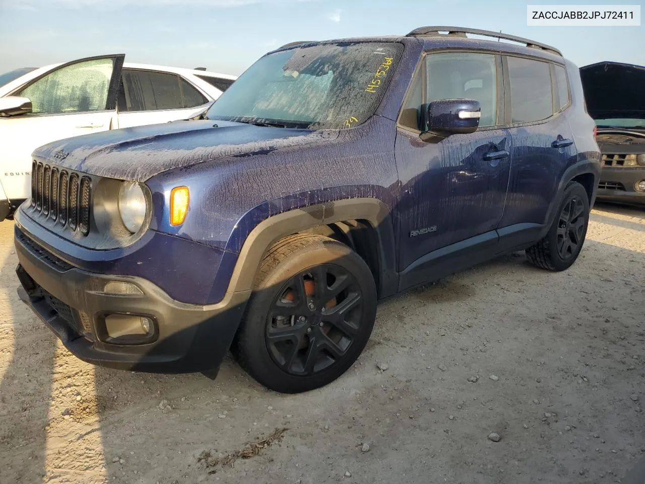 2018 Jeep Renegade Latitude VIN: ZACCJABB2JPJ72411 Lot: 74575364