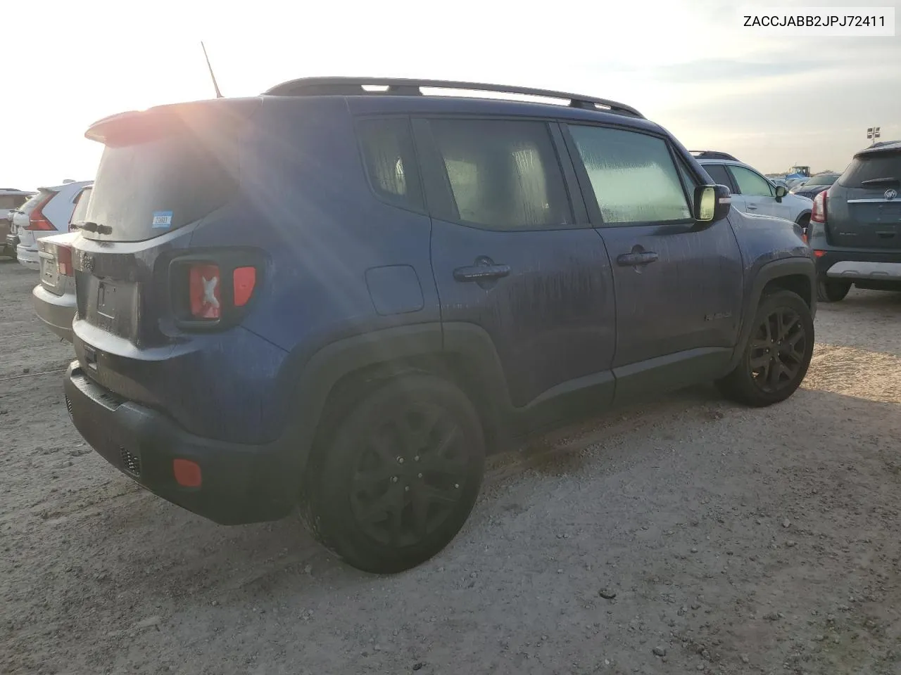 2018 Jeep Renegade Latitude VIN: ZACCJABB2JPJ72411 Lot: 74575364