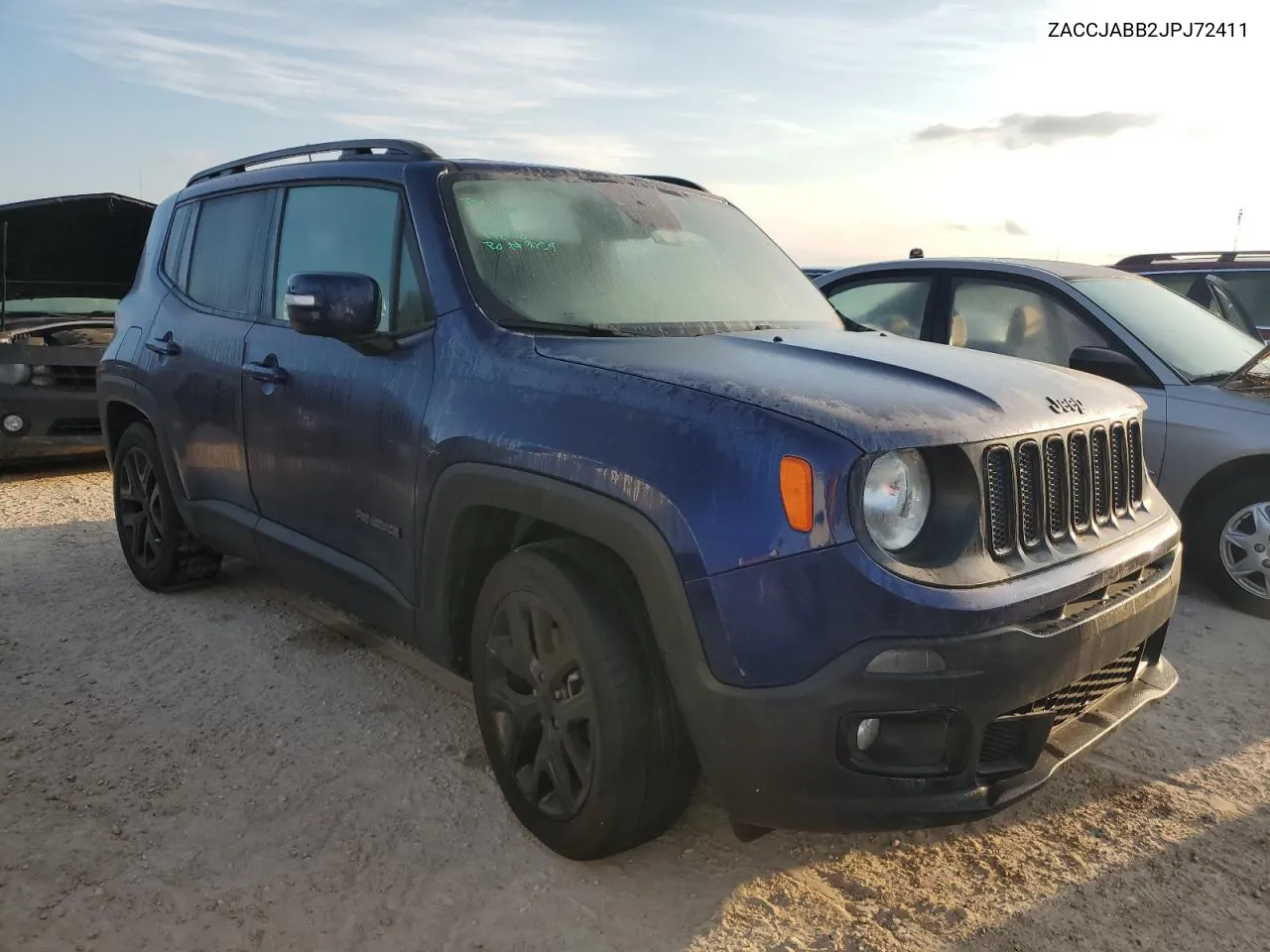 2018 Jeep Renegade Latitude VIN: ZACCJABB2JPJ72411 Lot: 74575364