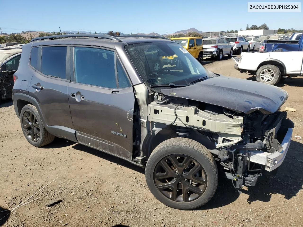 2018 Jeep Renegade Latitude VIN: ZACCJABB0JPH25804 Lot: 74607714