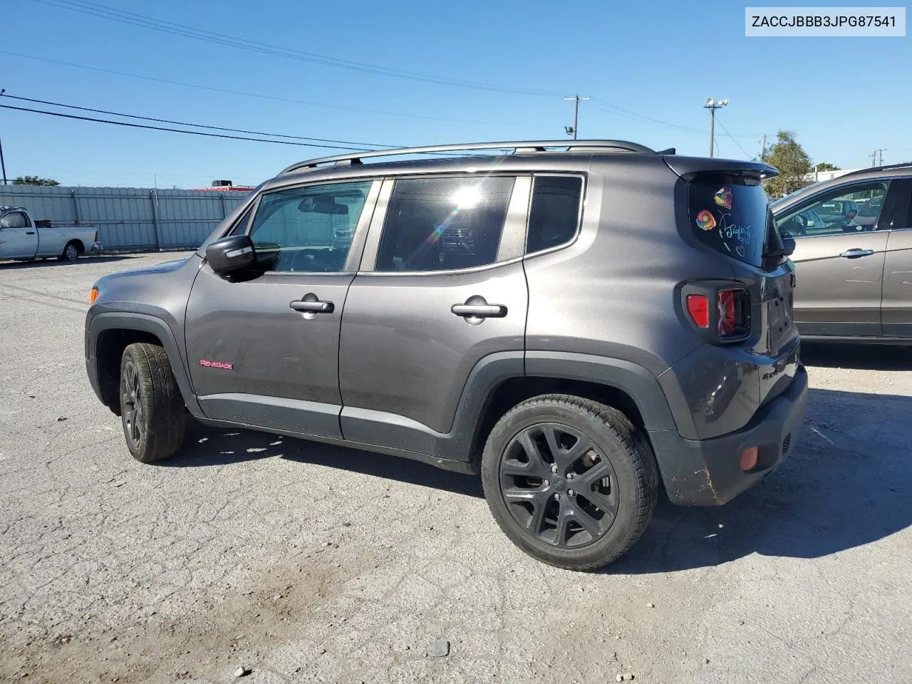 2018 Jeep Renegade Latitude VIN: ZACCJBBB3JPG87541 Lot: 74924374