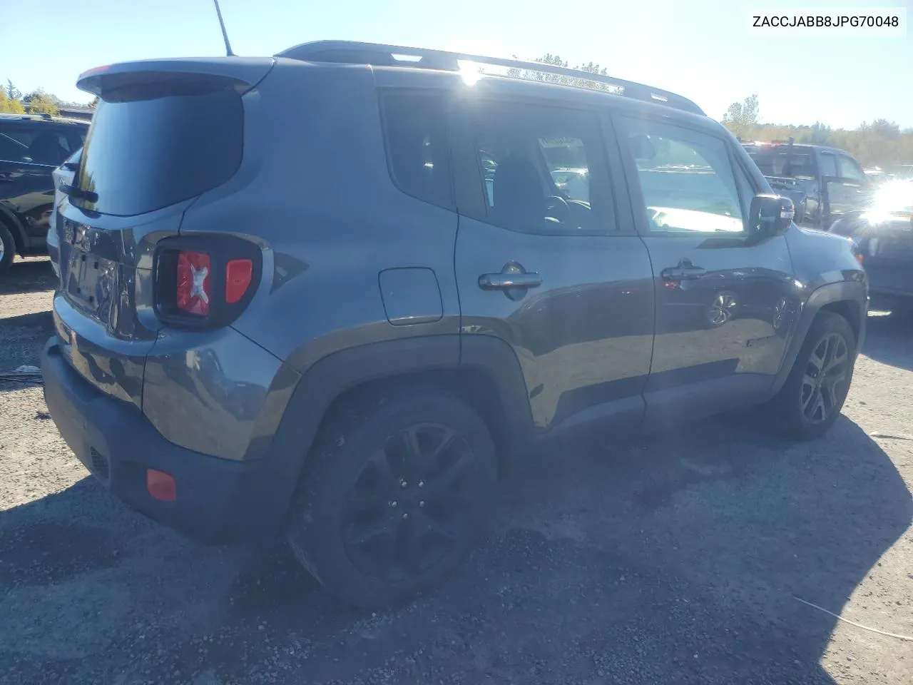 2018 Jeep Renegade Latitude VIN: ZACCJABB8JPG70048 Lot: 74930204