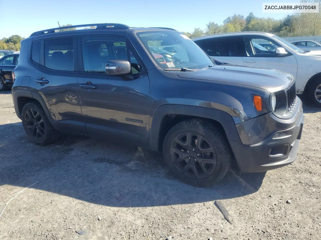 2018 Jeep Renegade Latitude VIN: ZACCJABB8JPG70048 Lot: 74930204