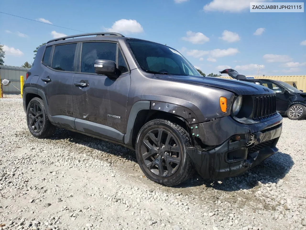 2018 Jeep Renegade Latitude VIN: ZACCJABB1JPH21115 Lot: 74969184