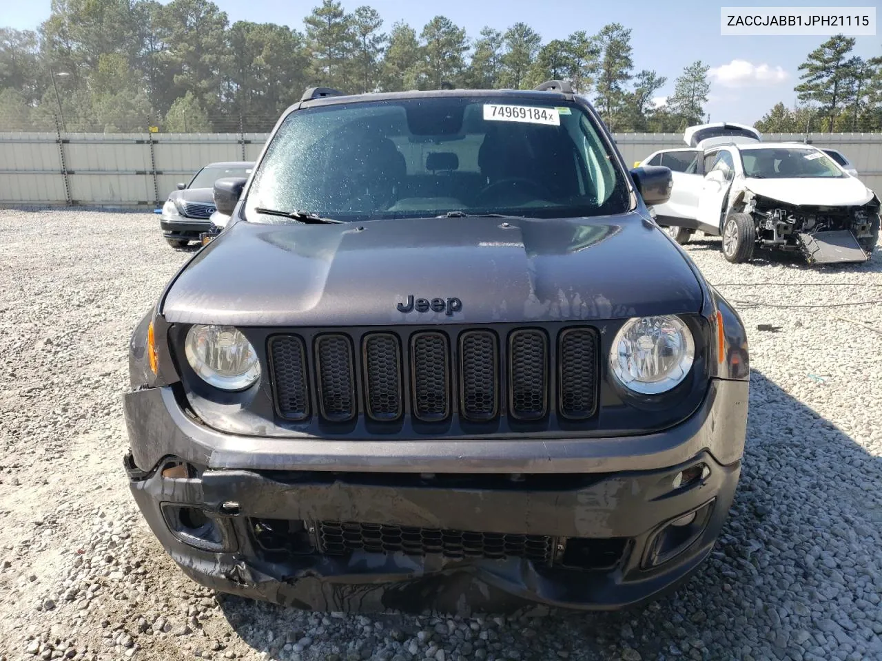 2018 Jeep Renegade Latitude VIN: ZACCJABB1JPH21115 Lot: 74969184