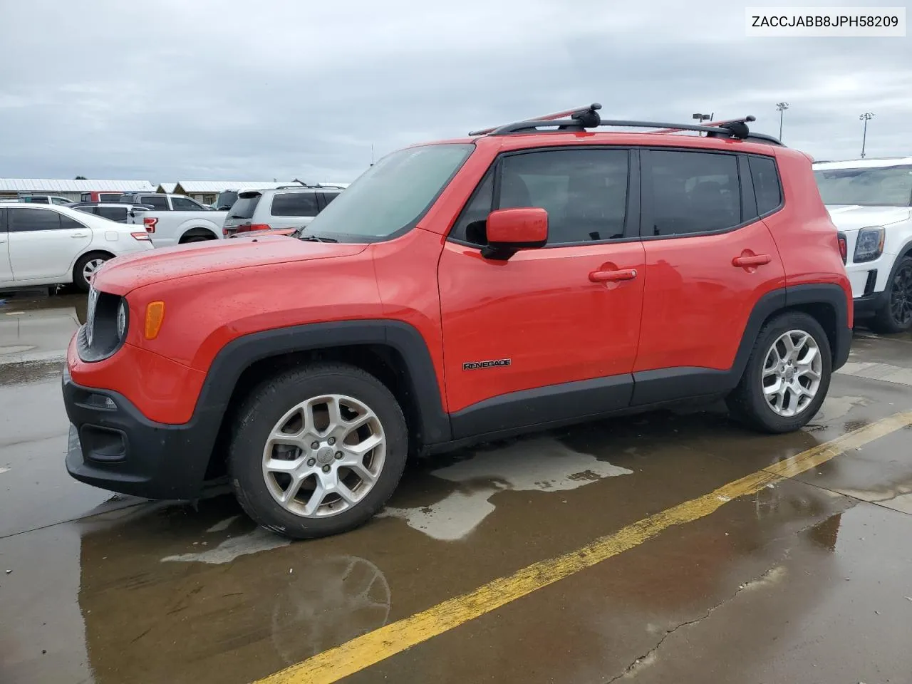 2018 Jeep Renegade Latitude VIN: ZACCJABB8JPH58209 Lot: 75071664