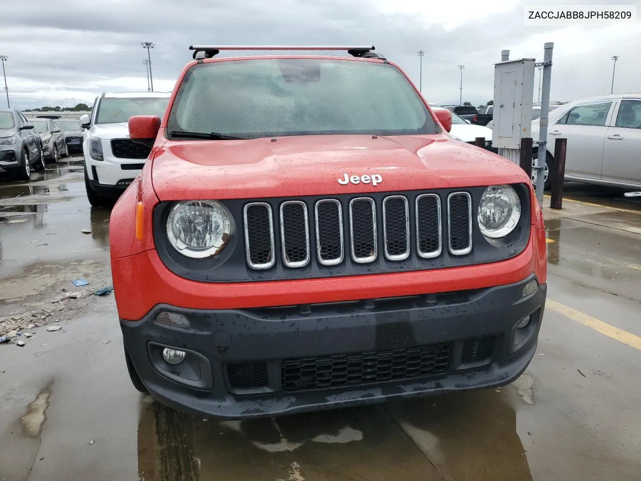 2018 Jeep Renegade Latitude VIN: ZACCJABB8JPH58209 Lot: 75071664