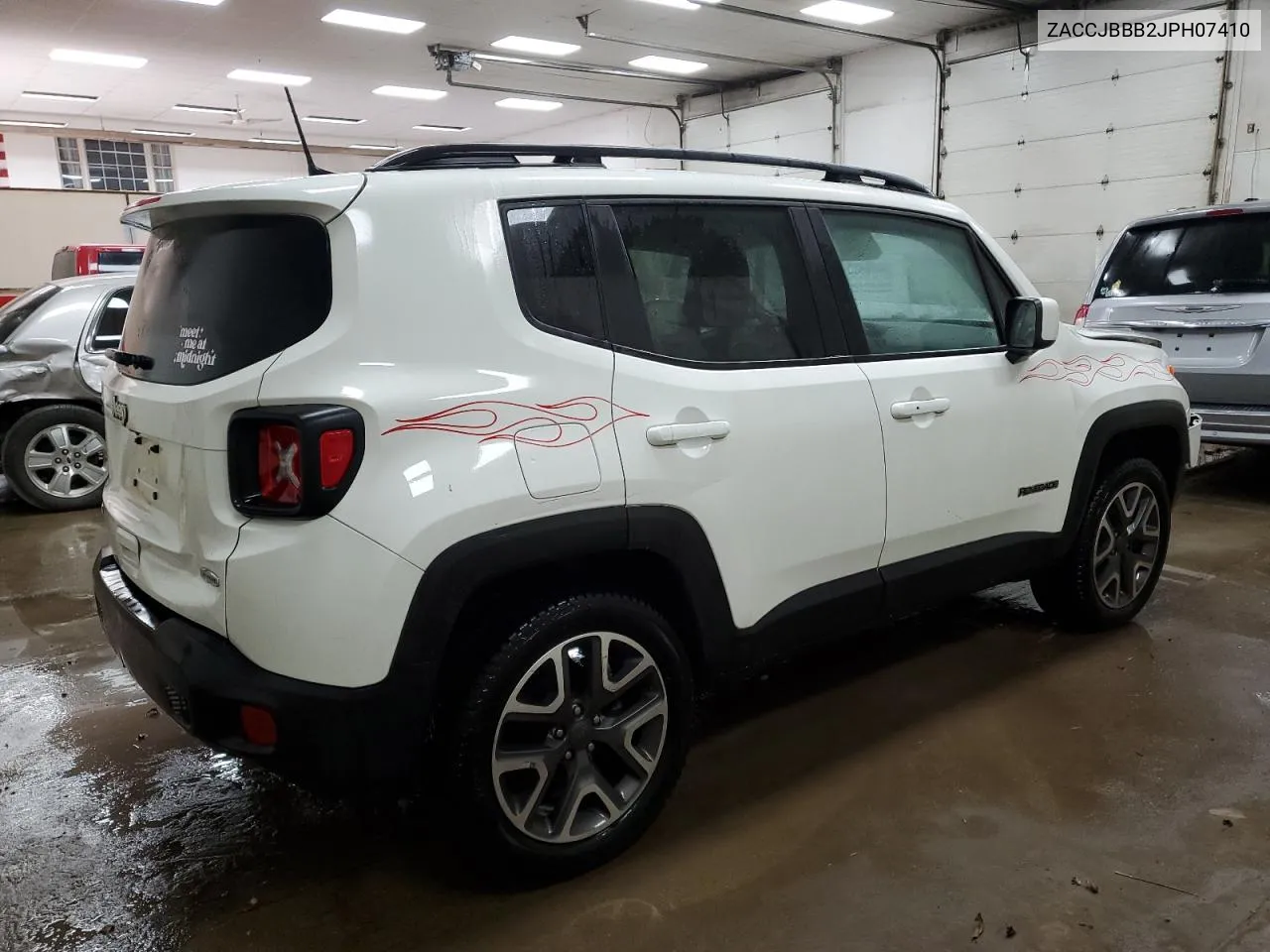 2018 Jeep Renegade Latitude VIN: ZACCJBBB2JPH07410 Lot: 75698984