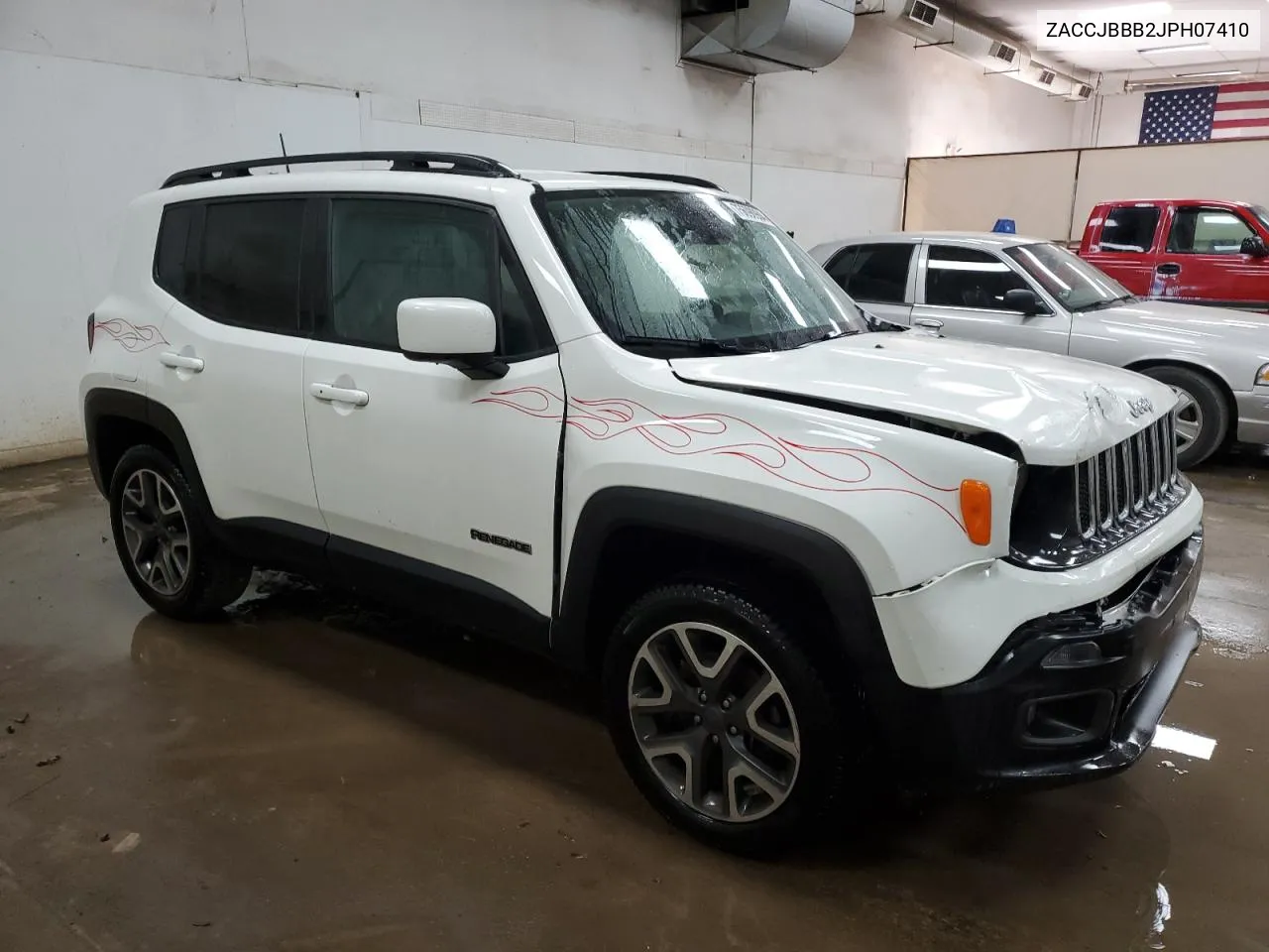 2018 Jeep Renegade Latitude VIN: ZACCJBBB2JPH07410 Lot: 75698984