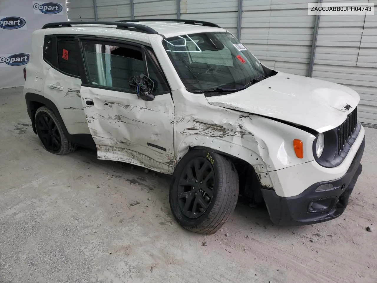 2018 Jeep Renegade Latitude VIN: ZACCJABB0JPH04743 Lot: 76114694