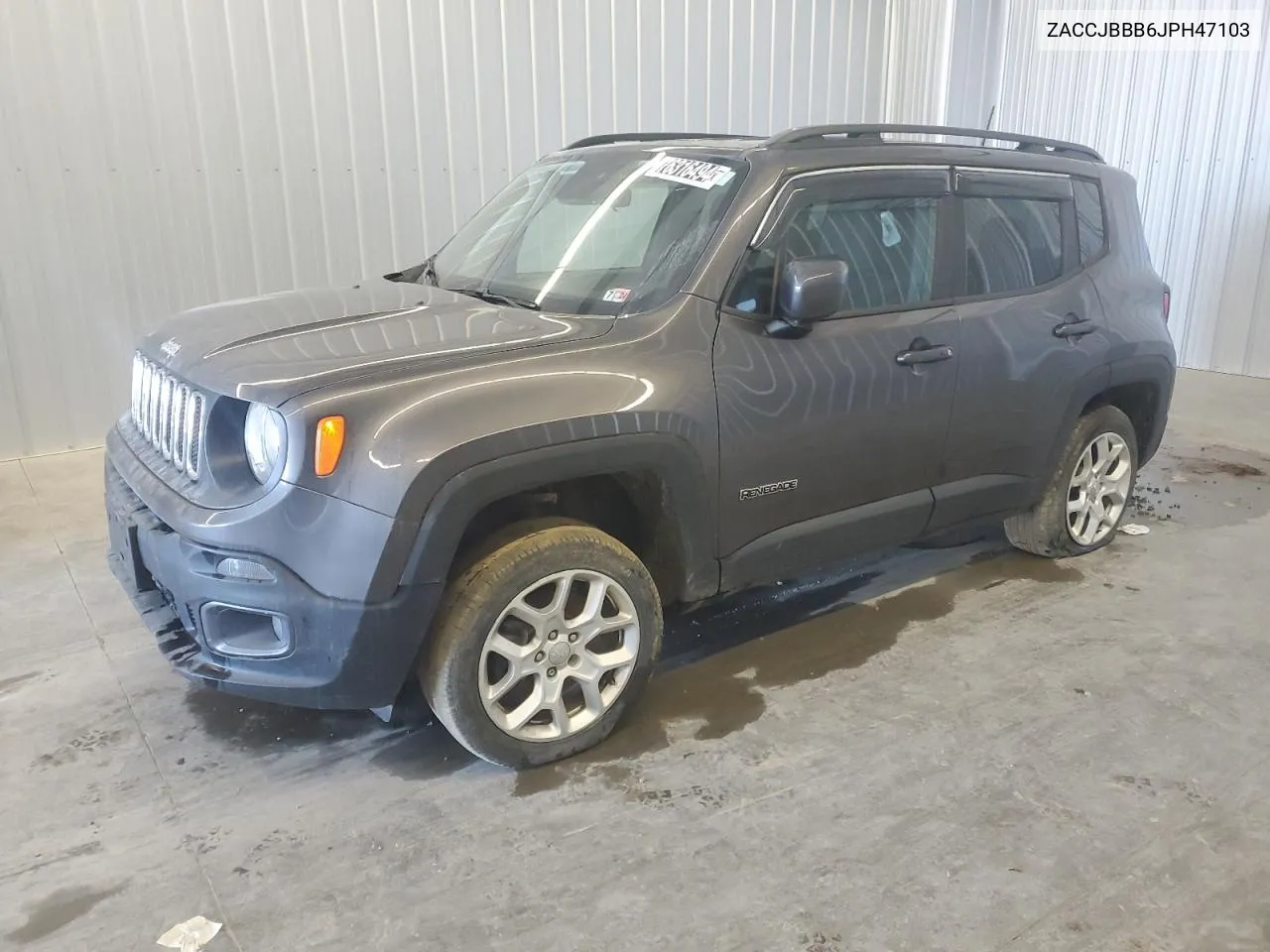 2018 Jeep Renegade Latitude VIN: ZACCJBBB6JPH47103 Lot: 76316494