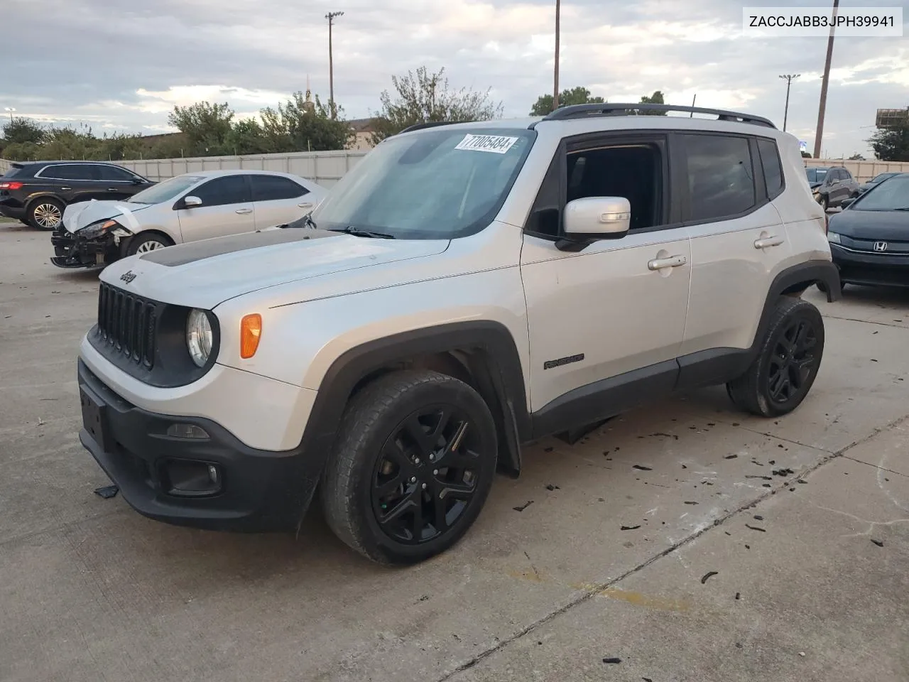 2018 Jeep Renegade Latitude VIN: ZACCJABB3JPH39941 Lot: 77005484